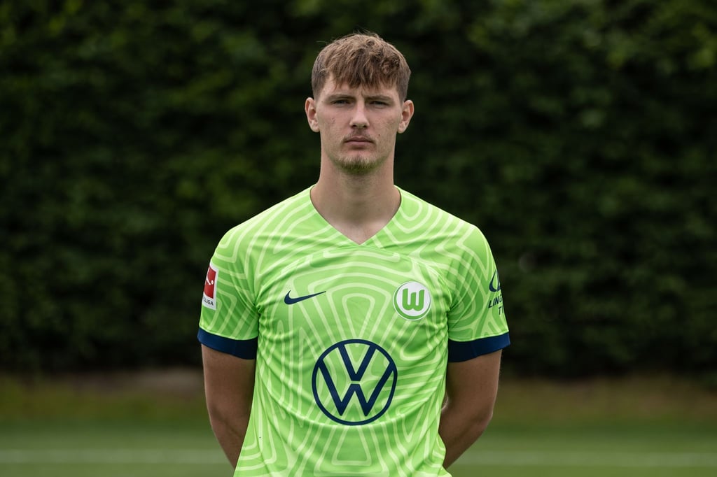 Bartosz Bialek beim Fotoshooting.