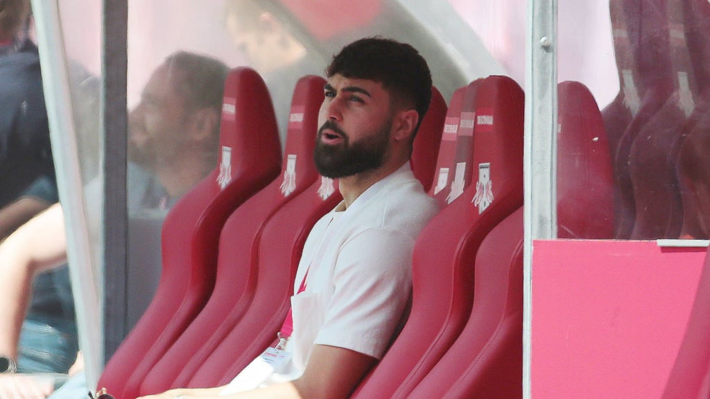 Seltener Anblick: Josko Gvardiol auf der RB-Bank.