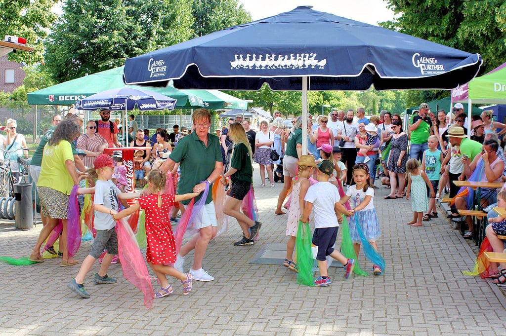 Die kleinen Eggersdorfer sind fester Bestandteil des Festes. Eine Atmosphäre wie im verganenen Jahr soll auch an diesem Wochenende herrschen. 