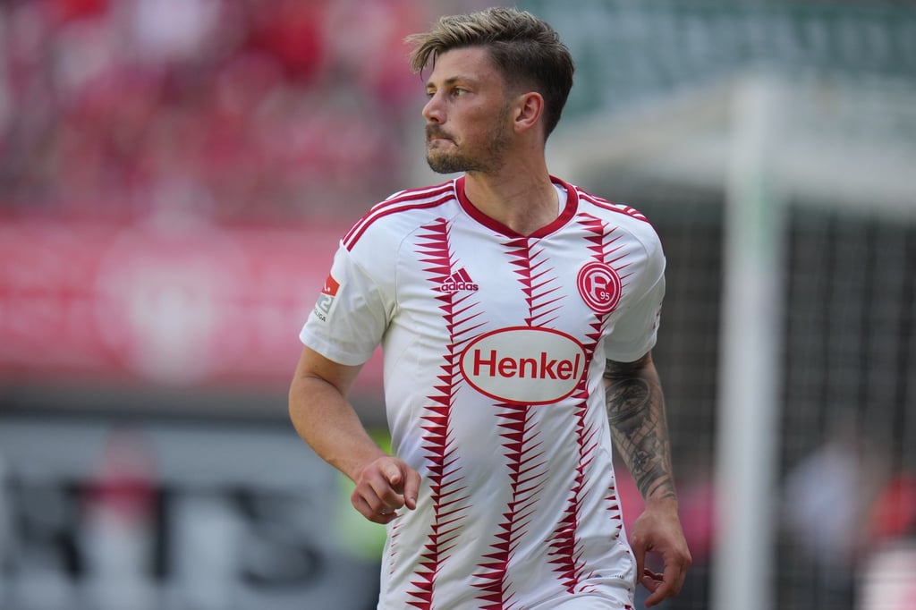 Dawid Kownacki jubelt nach dem 0-1.