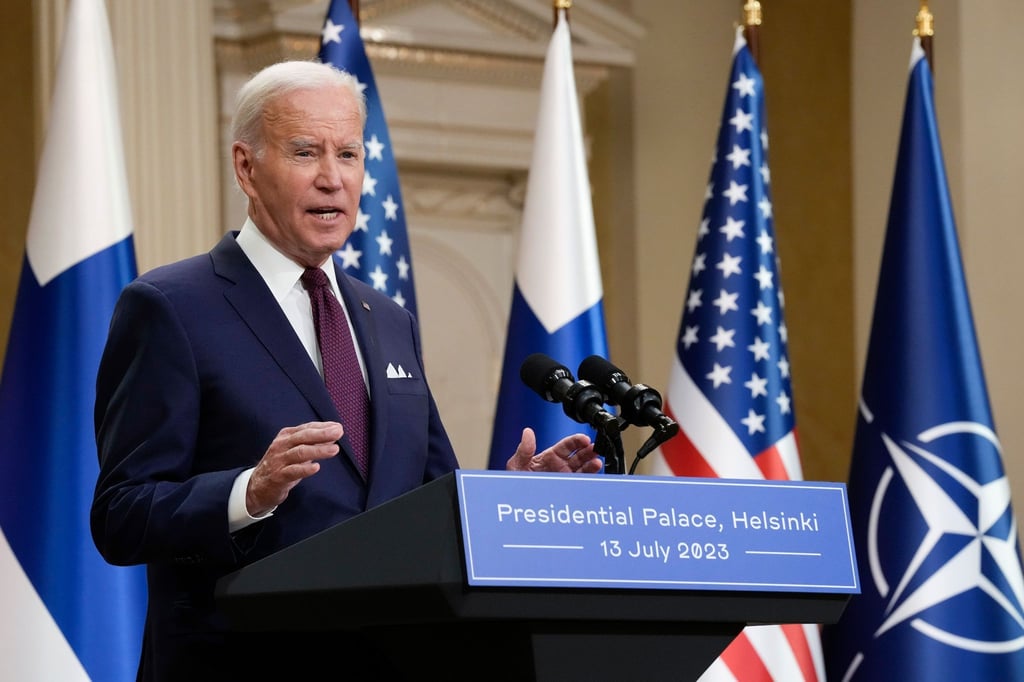US-Präsident Joe Biden sieht für Putin keine Möglichkeit, den Krieg zu gewinnen.