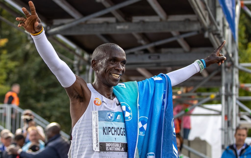 Auch 2023 tritt Eliud Kipchoge beim Marathon in Berlin an.