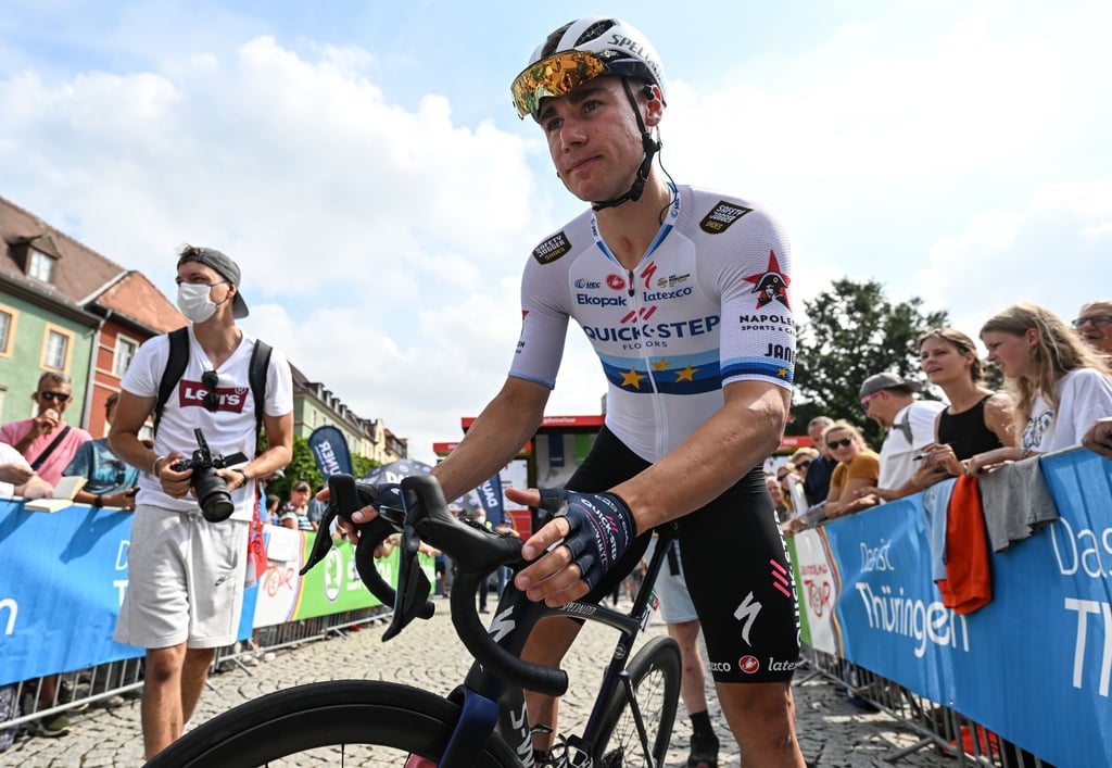 Der Niederländer Fabio Jakobsen musste verletzungsbedingt bei der Tour de France aussteigen.