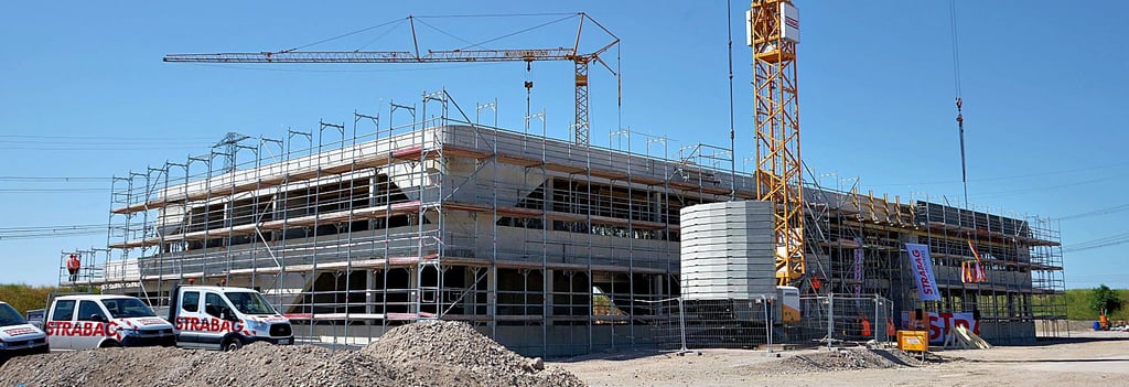Mitte 2024 soll das Betriebsgebäude fürs Regionalzentrum-West fertig sein.