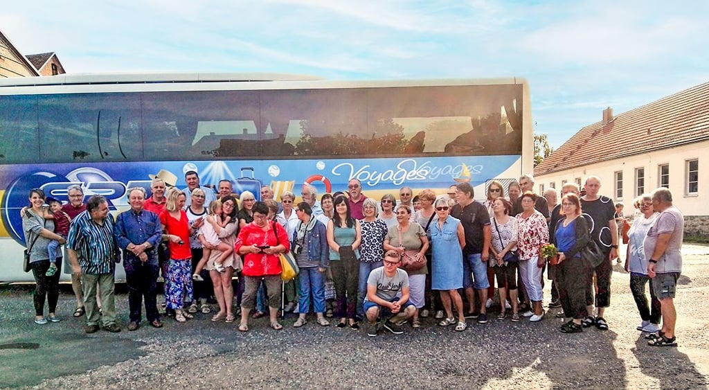 Teuchern hat die Gäste aus der französischen Partnerstadt zuletzt im Sommer 2019 empfangen, als dieses Foto entstand.