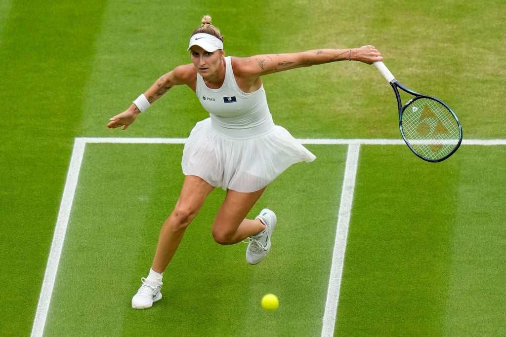 Marketa Vondrousova hofft ebenso wie Finalgegnerin Ons Jabeur auf den Gewinn ihres ersten Grand-Slam-Titels.