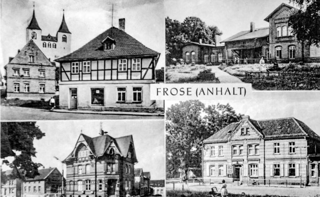 Auf den DDR-Postkarten durfte das Anhalt im Namen nicht fehlen. Dieses Exemplar mit Kirche, Bahnhof, Post und Kulturhaus ist noch im Museum zu sehen.