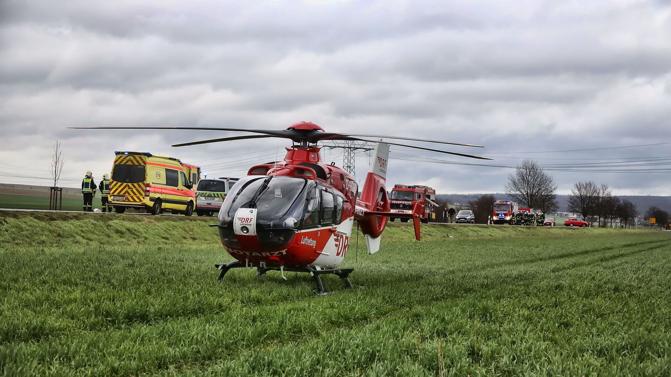 Rettungshubschrauber Im Einsatz: Schwerer Unfall Bei Weißandt-Gölzau ...