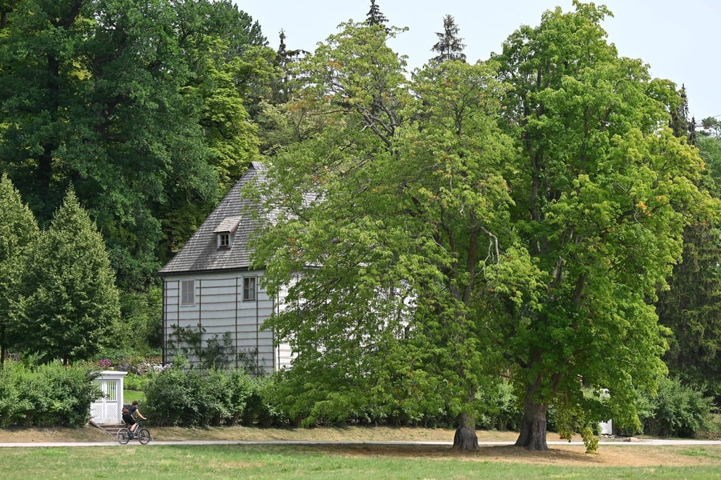 Goethes Gartenhaus im Park an der Ilm.