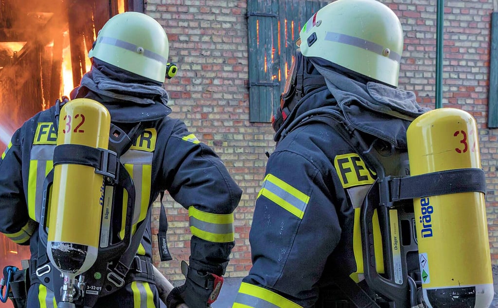 Feuerwehrleuten aus dem Nordharz gelang es am Montagabend, sehr schnell einen Brand in Wasserleben zu löschen.