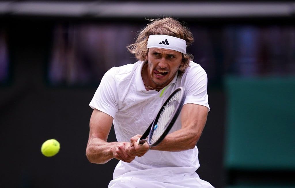 Er steht in Runde zwei: Alexander Zverev.