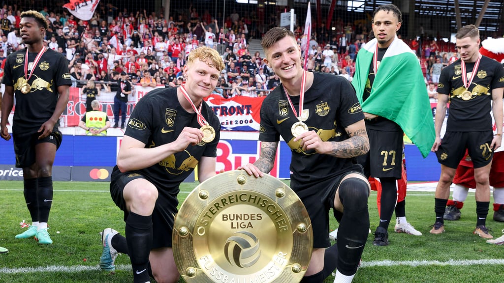 Nicolas Seiwald und Benjamin Sesko sind zu RB Leipzig gewechselt.