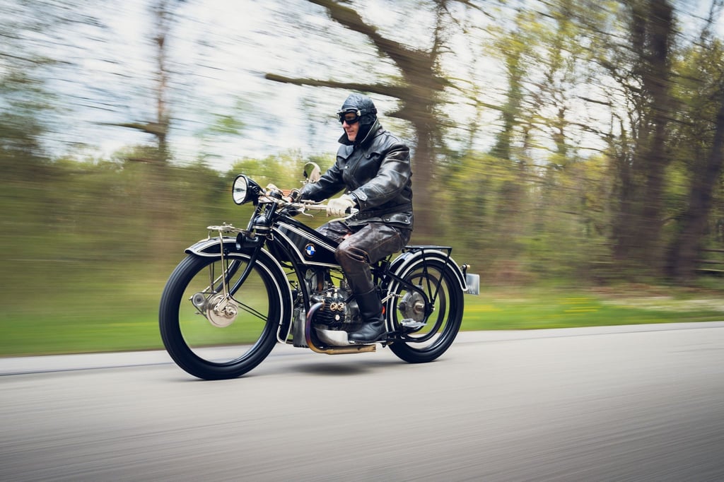 Tempo machen: Rund 95 km/h Spitze schafft das 120 Kilo schwere Motorrad.