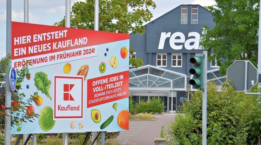 Kaufland lässt wissen: Alles im Plan mit dem ehemaligen Realmarkt in Staßfurt.
