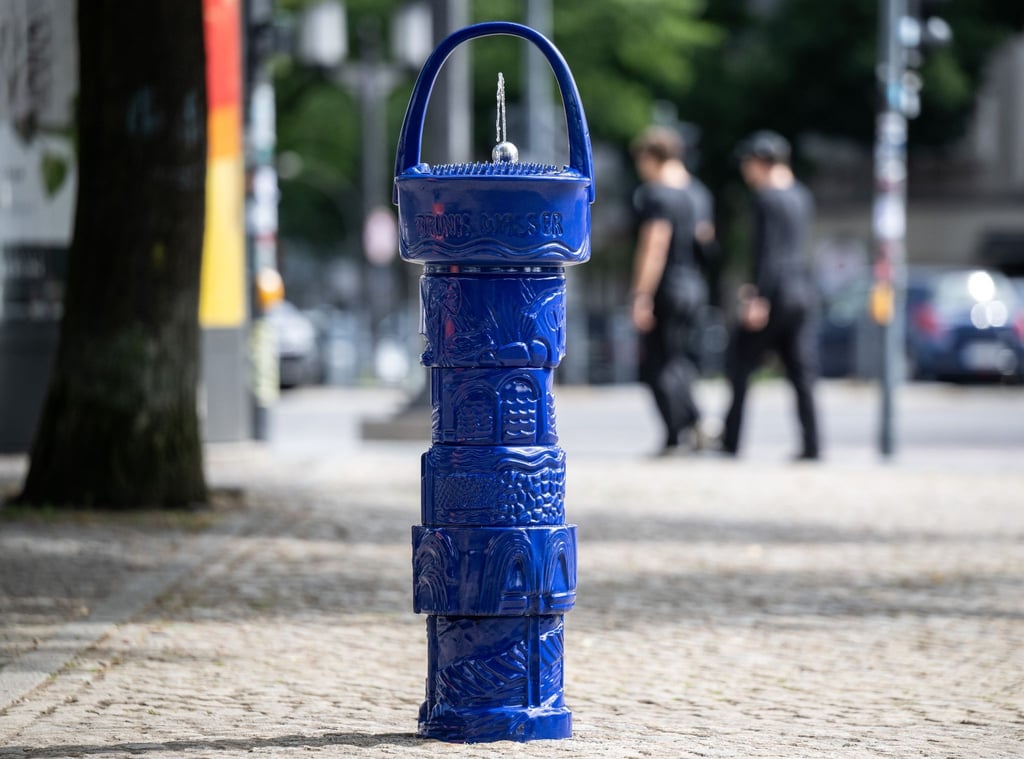 Im Lietzenseepark wurde der 222. Trinkbrunnen eingeweiht.