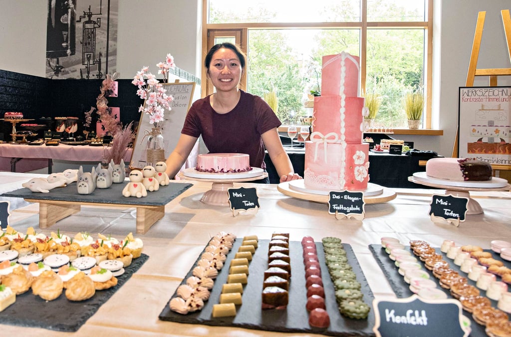 Nicht nur optisch, sondern auch für die Zunge lieferte Hang Nguyen (Mademoiselle Cupcake Magdeburg) Impressionen aus Asien und Europa.