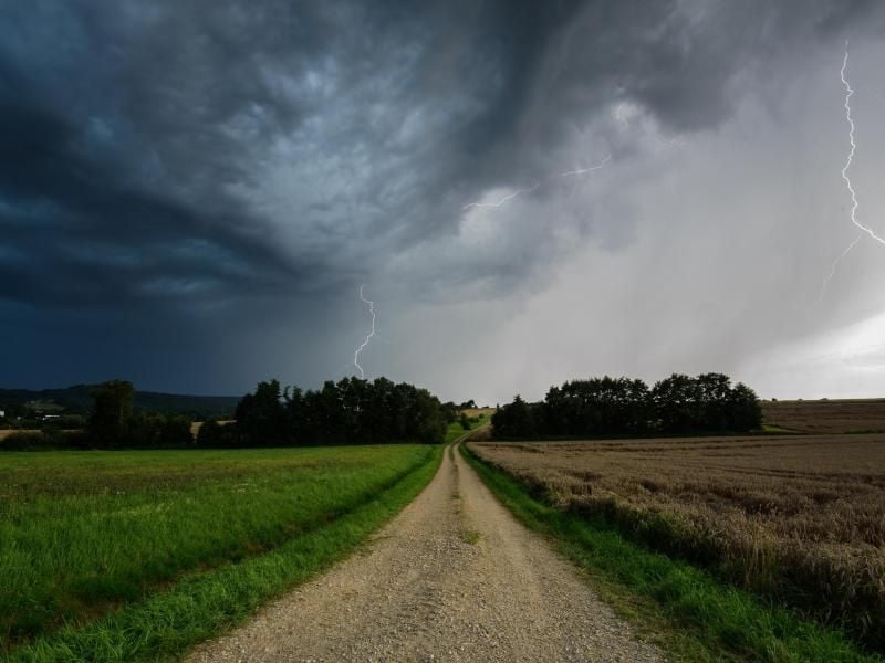 Wetter: Gewitter Und Regen In Sachsen-Anhalt Am Wochenende