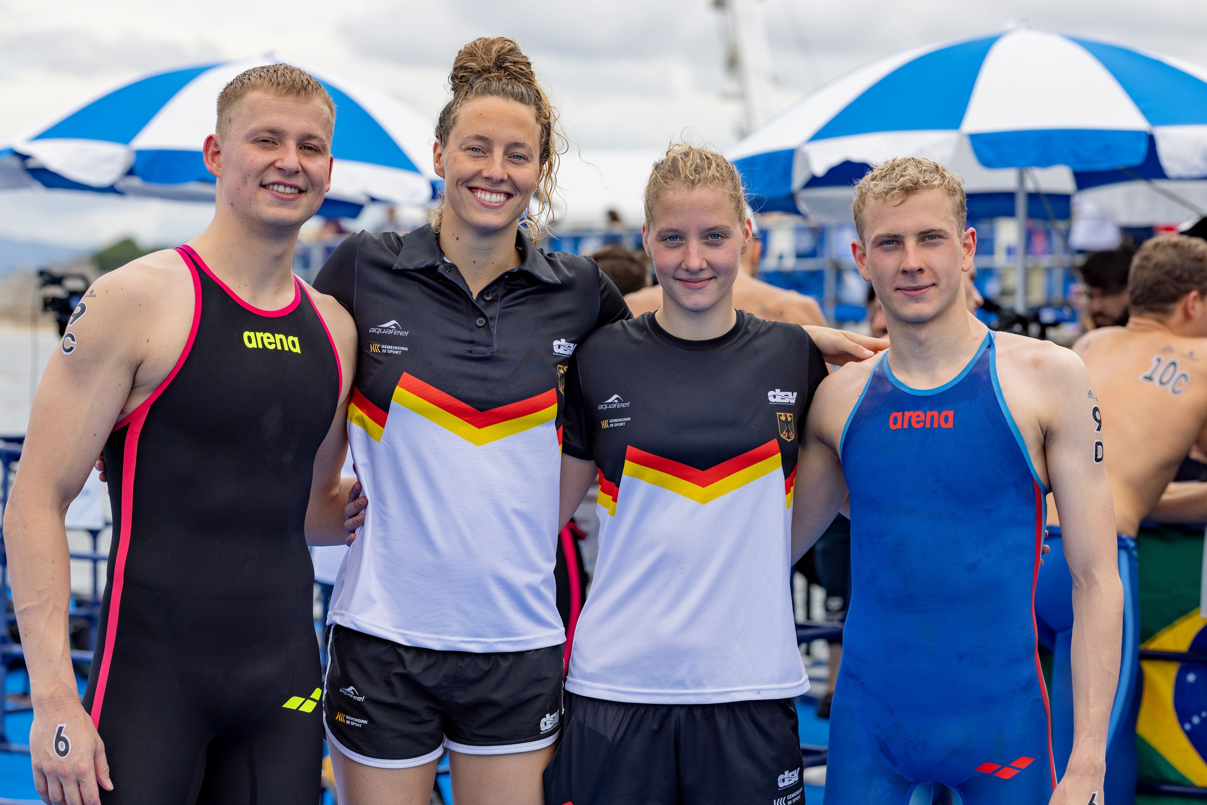 Schwimmen: Freiwasser-Staffel Mit Rob Muffels Vom SCM Verpasst Eine ...