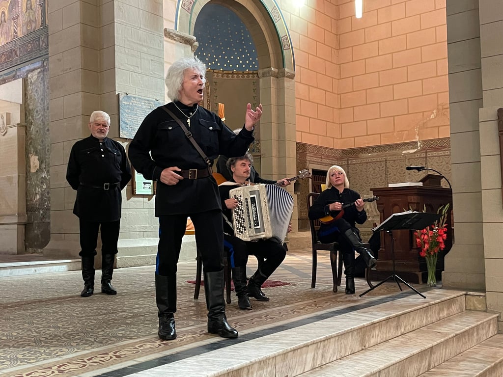 Peter Orloff war mit den Schwarzmeerkosaken schon in der Hecklinger Kirche zu Gast.