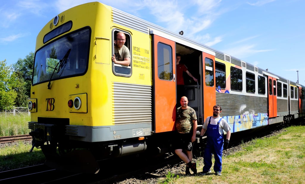Diesen Wagen gibt es beim Prellbockfest zu sehen.