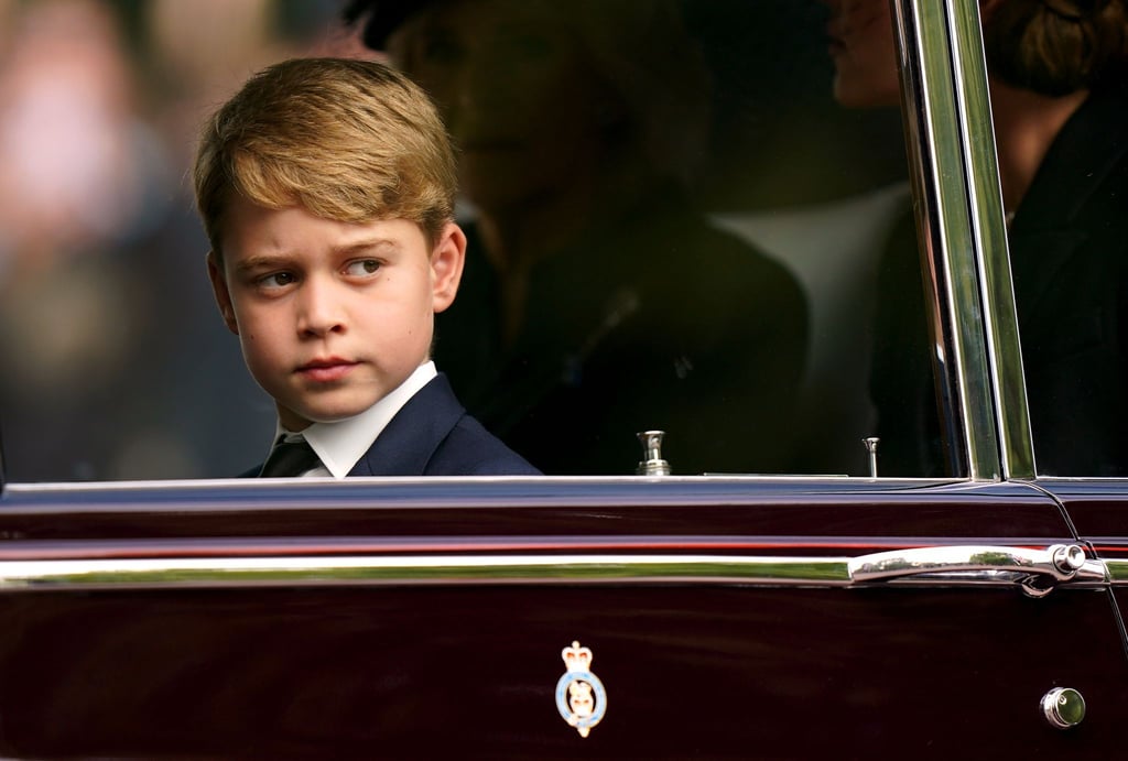 Prinz George feiert heute seinen zehnten Geburtstag. Hier ist er noch jünger.