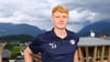 RB-Neuzugang Nicolas Seiwald auf der Dachterrasse des Teamhotels in Südtirol