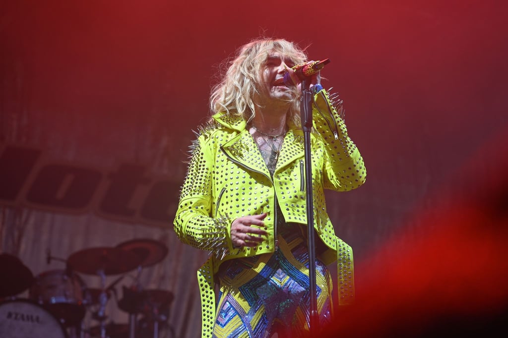 „Tokio Hotel“-Sänger Bill Kaulitz beim Deichbrand-Festival.