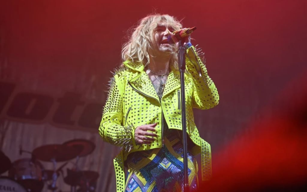 Tokio-Hotel-Auftritt auf Deichbrand-Festival ins Wasser gefallen: Bill Kaulitz von der vormaligen Magdeburger Band muss den Auftritt auf seinem ersten deutschen Festival abbrechen. Doch es soll einen Nachholtermin geben. Bild:
