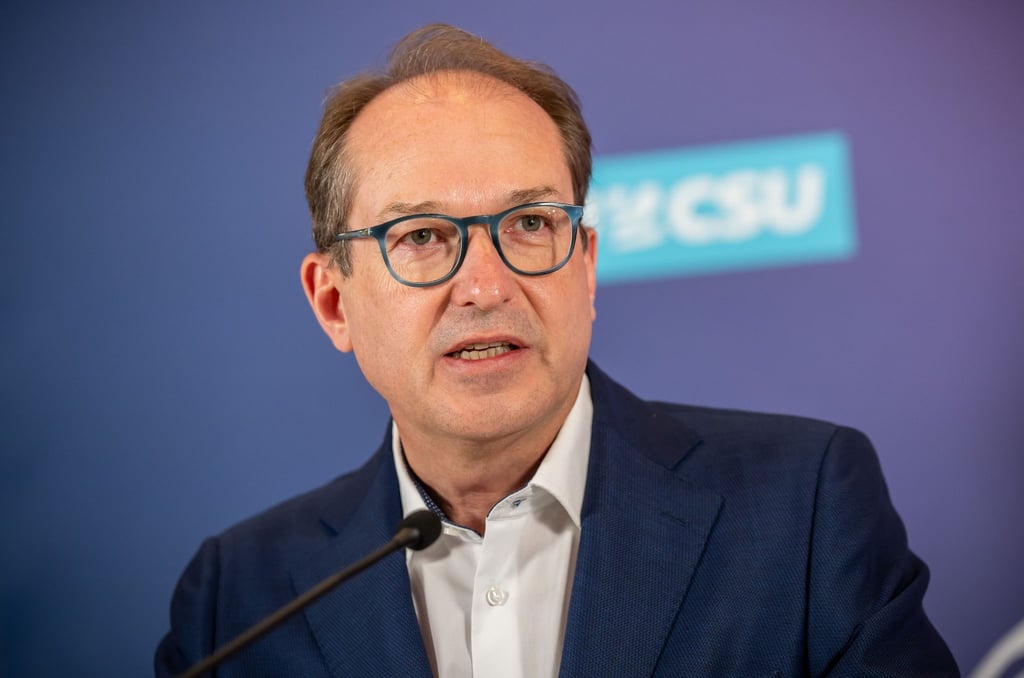 CSU-Landesgruppenchef Alexander Dobrindt ist mit der Leistung der Ampel-Koalition nicht wirklich zufrieden.