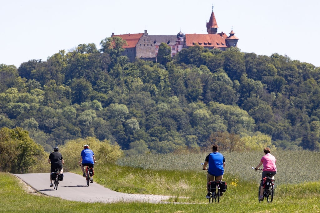 Die Veste Heldburg ist die einzige Sehenswürdigkeit der Burgenstraße auf thüringischem Boden.