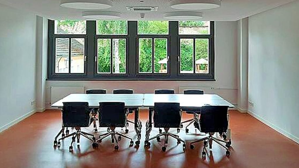 Blick in den Besprechungsraum
