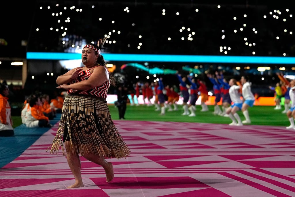 Die indigenen Völker der Gastgeberländer Neuseeland und Australien standen bei der WM-Eröffnungsfeier im Mittelpunkt.