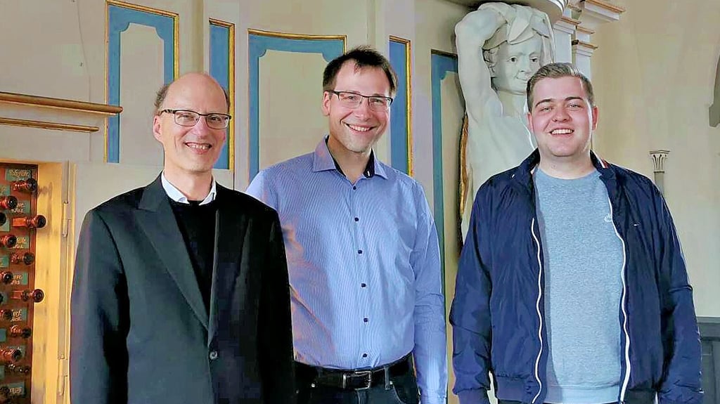 Orgelkonzert im Mai in Havelberg – Pieter van Dijk war „Orgelprofessor“ von Matthias Bensch und Jannes Wendt in Hamburg.