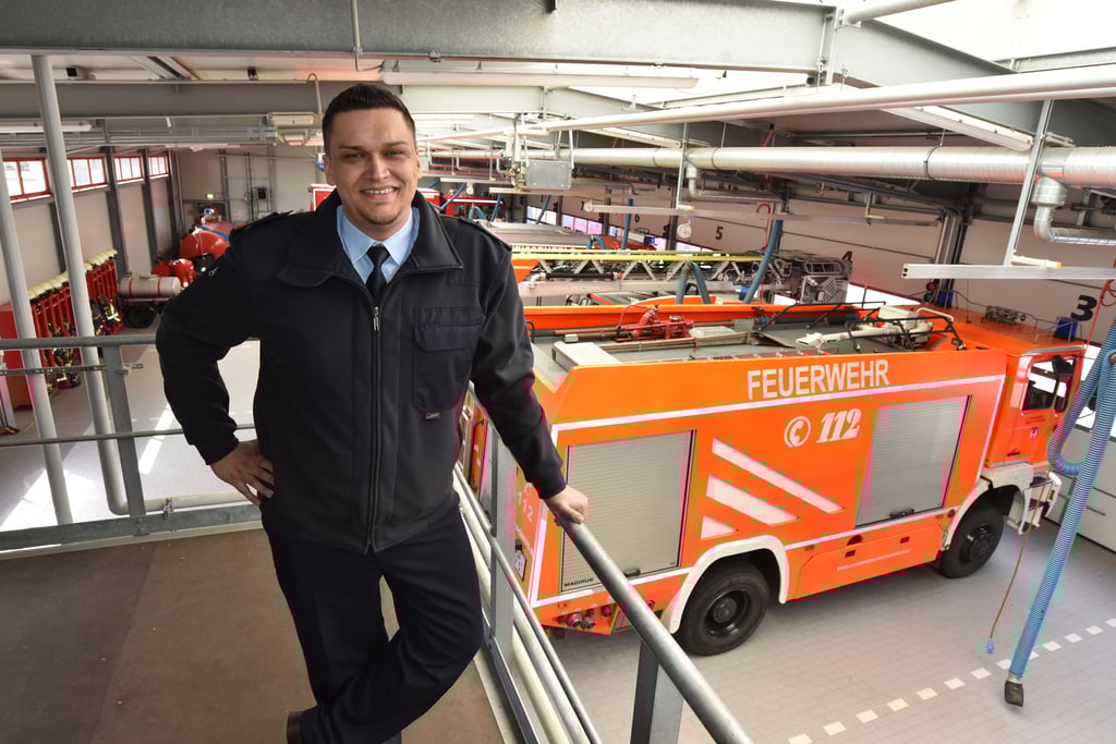 Mathias Seifert ist der neue Leiter der Weißenfelser Ortsfeuerwehr.