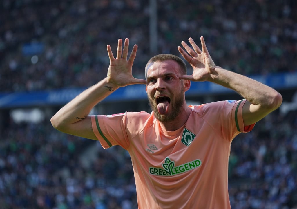 Wollte die Fußballschuhe schon ausziehen: Bremens Marvin Ducksch.