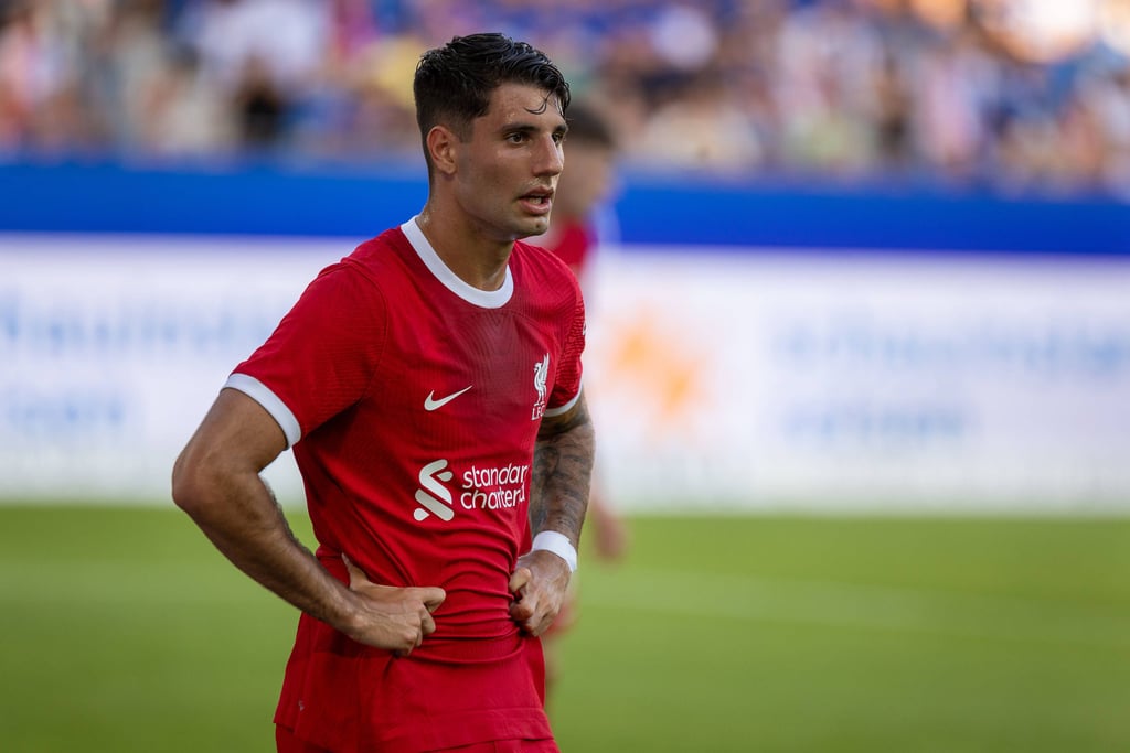 Dominik Szoboszlai musste am Montag zuschauen.