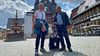 Sabine Koepp-Alfaro und ihr Mann Leo Alfaro reisen gerade für ihren ersten Wernigerode-Urlaub an. Das Paar stammt aus Niedersachsen - wie ein Großteil der Touristen in der Stadt. 