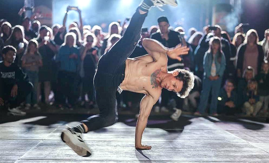 Die Show der Breakdance-Weltmeister Da Rookies bildete den Höhepunkt der Beachparty im Strandbad.