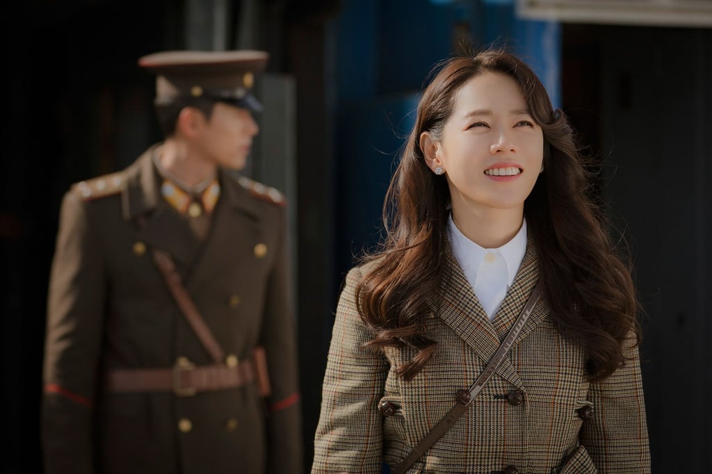 Szene der ersten Staffel der koreanischen Netflix-Romanze „Crash Landing on You“.