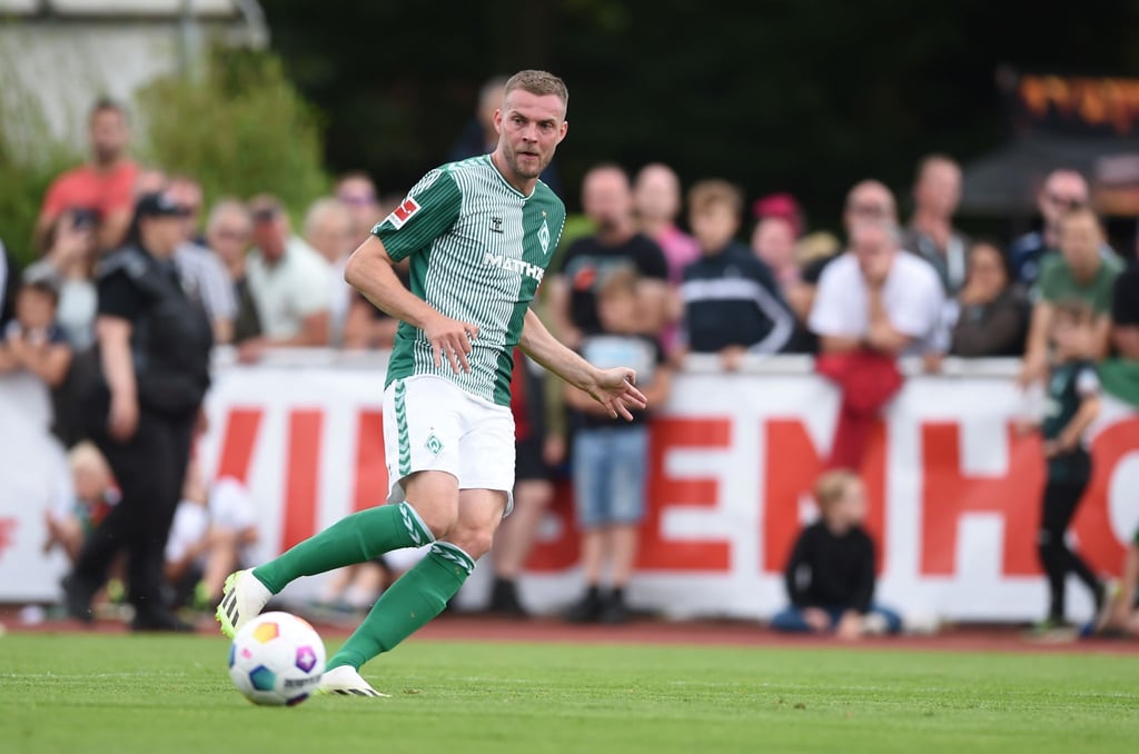 Werders Marvin Ducksch am Ball.