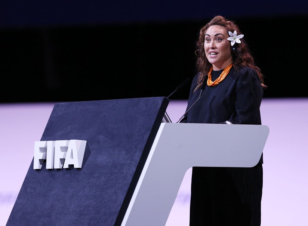 Chefin für Frauenfußball bei der FIFA: Sarai Bareman.