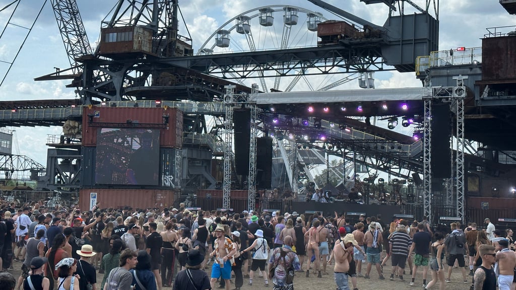 Das "Hive"-Festival lockte 12.000 Besucher in die Stadt aus Eisen. 