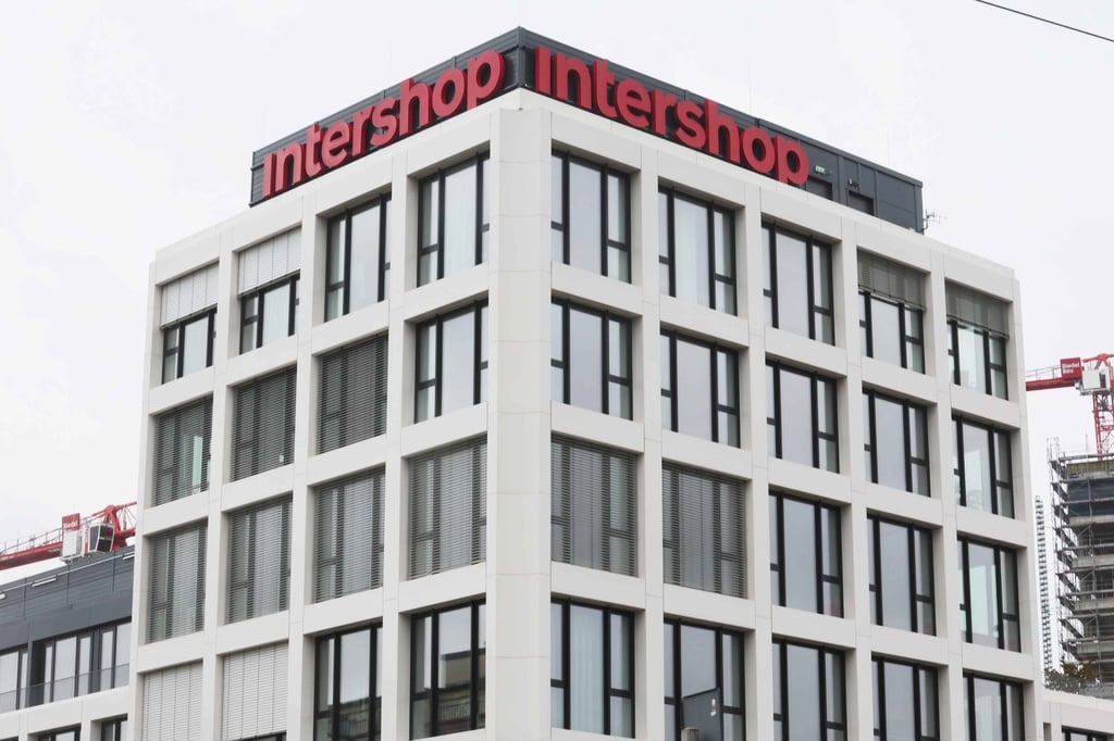 Das Gebäude der Intershop Communications AG im Zentrum der Stadt.