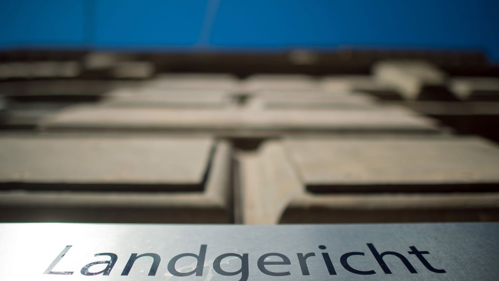Die Fassade des Landgerichts in Braunschweig.