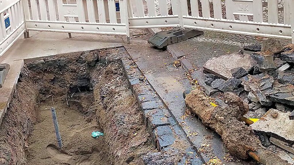 Bei einem nächtlichen Einsatz wurde ein Rohrbruch an der Friedrichstraße in Bernburg behoben.