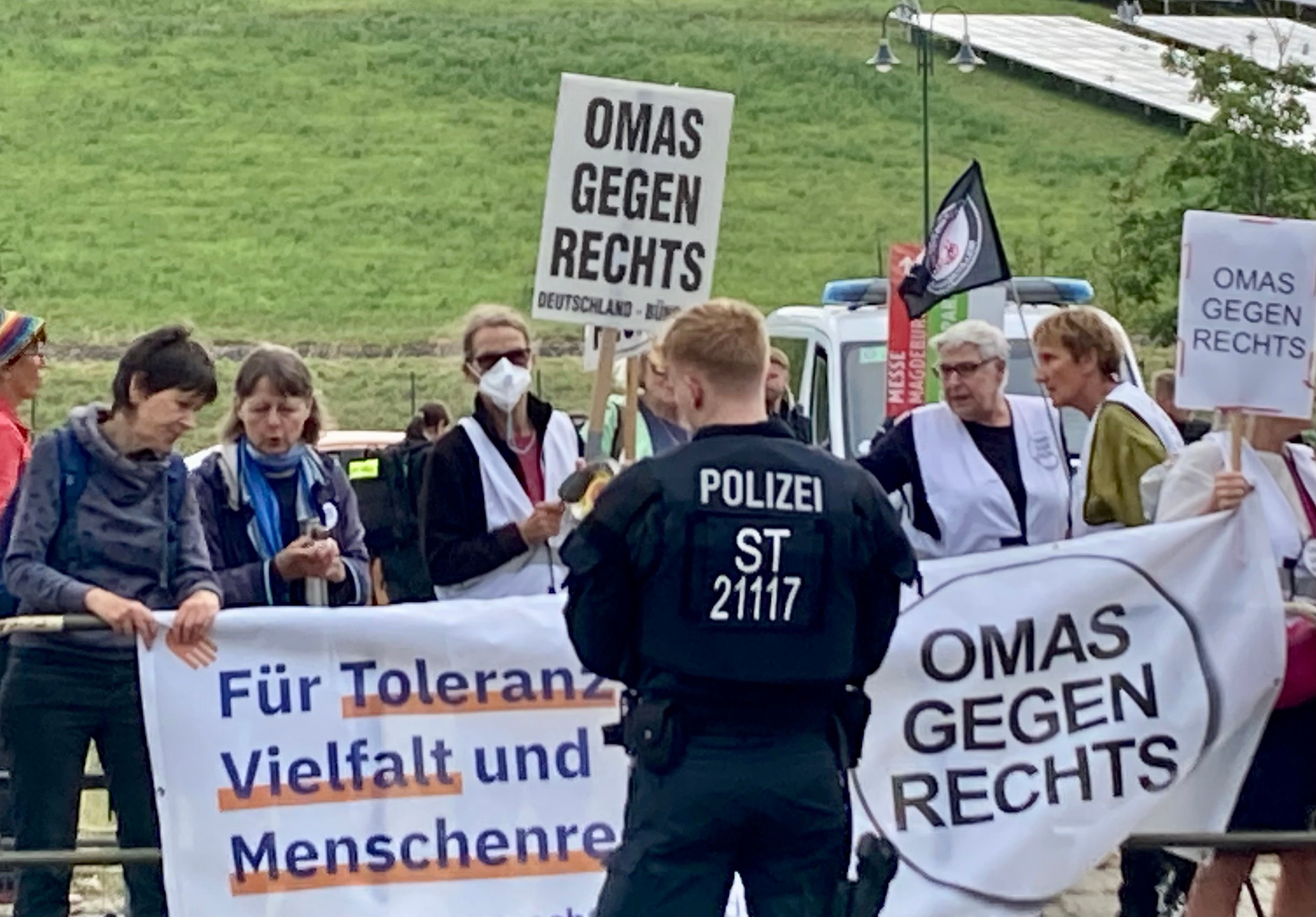 Demo Gegen Rechte Partei: „Omas Gegen Rechts“ Protestieren Gegen AfD ...