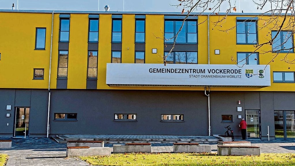 Bei der Suche nach einem Auftaktort für das Stadtradeln in Oranienbaum-Wörlitz ist auch das Areal am Gemeindezentrum von Vockerode im Gespräch.