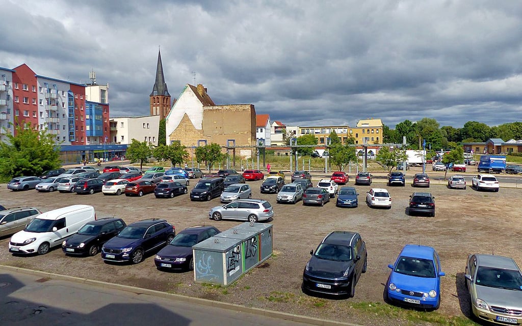 Bebaut werden soll zuerst die Fläche hinter dem ZUP gen Badergasse in Bitterfeld.