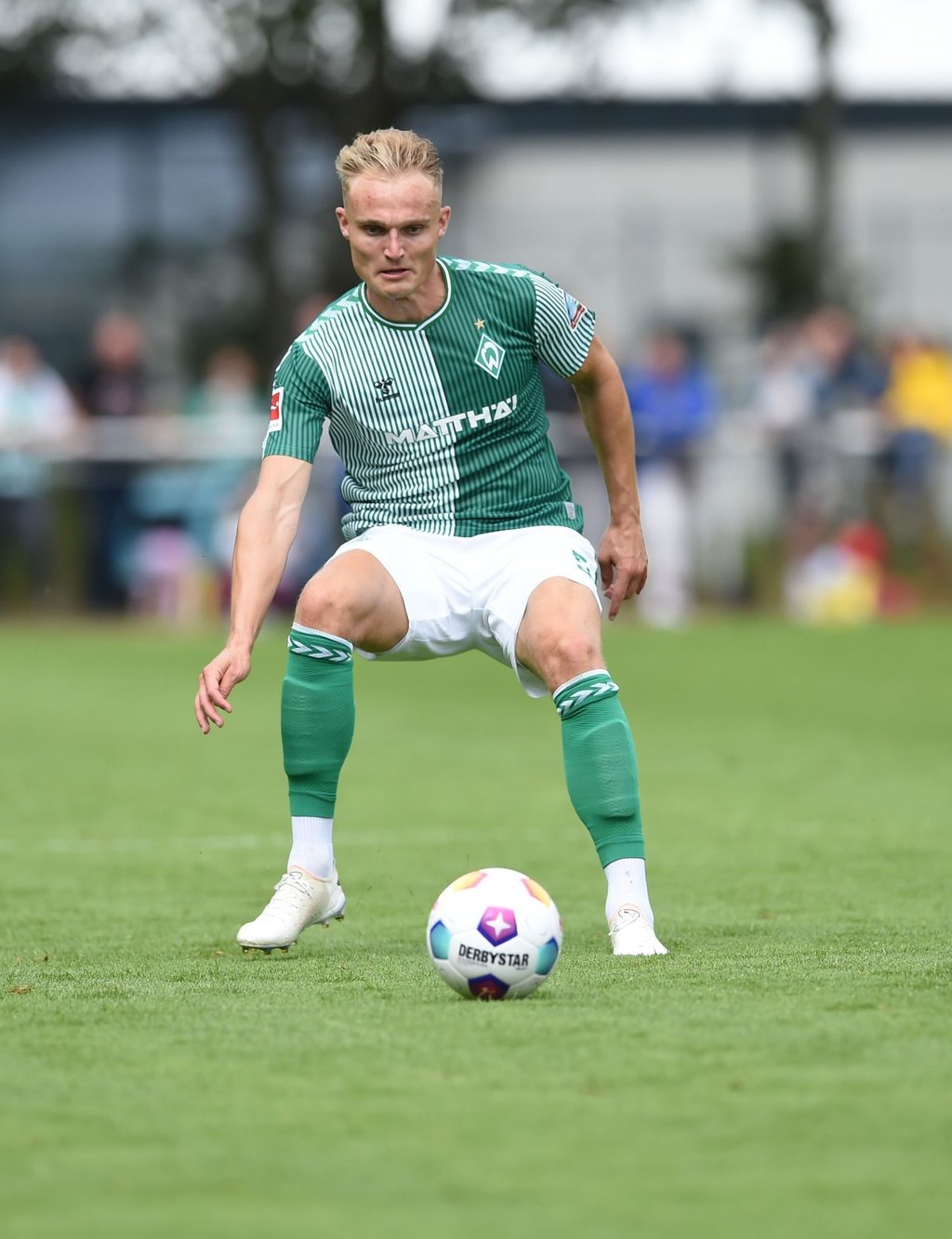 Werders Amos Pieper in Aktion.