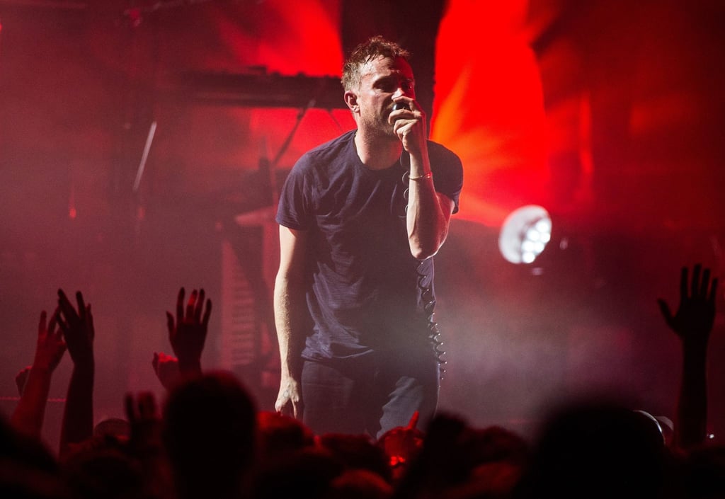Damon Albarn 2017 bei einem Konzert in Berlin.